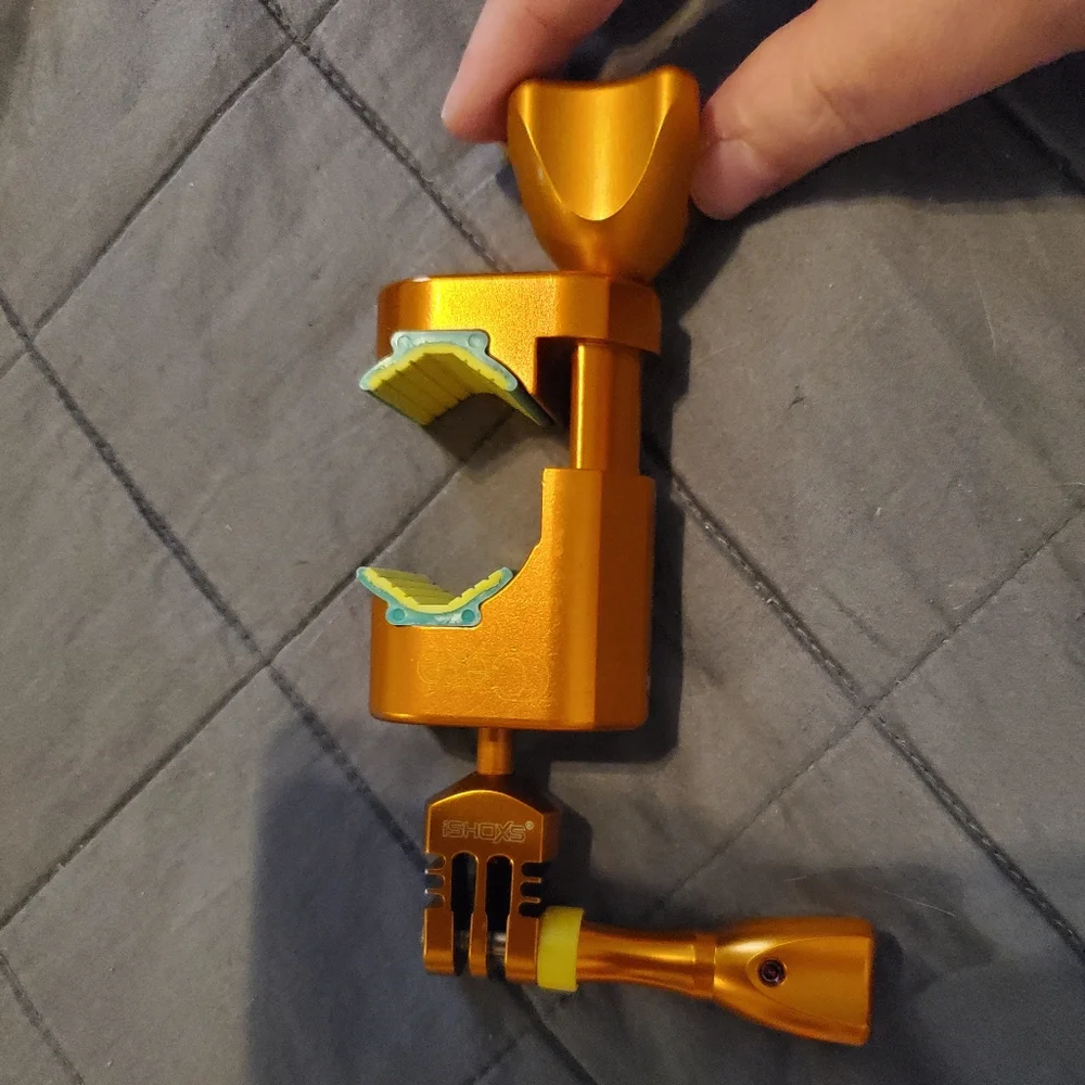 Cero Gold and Yellow Camera Clamp